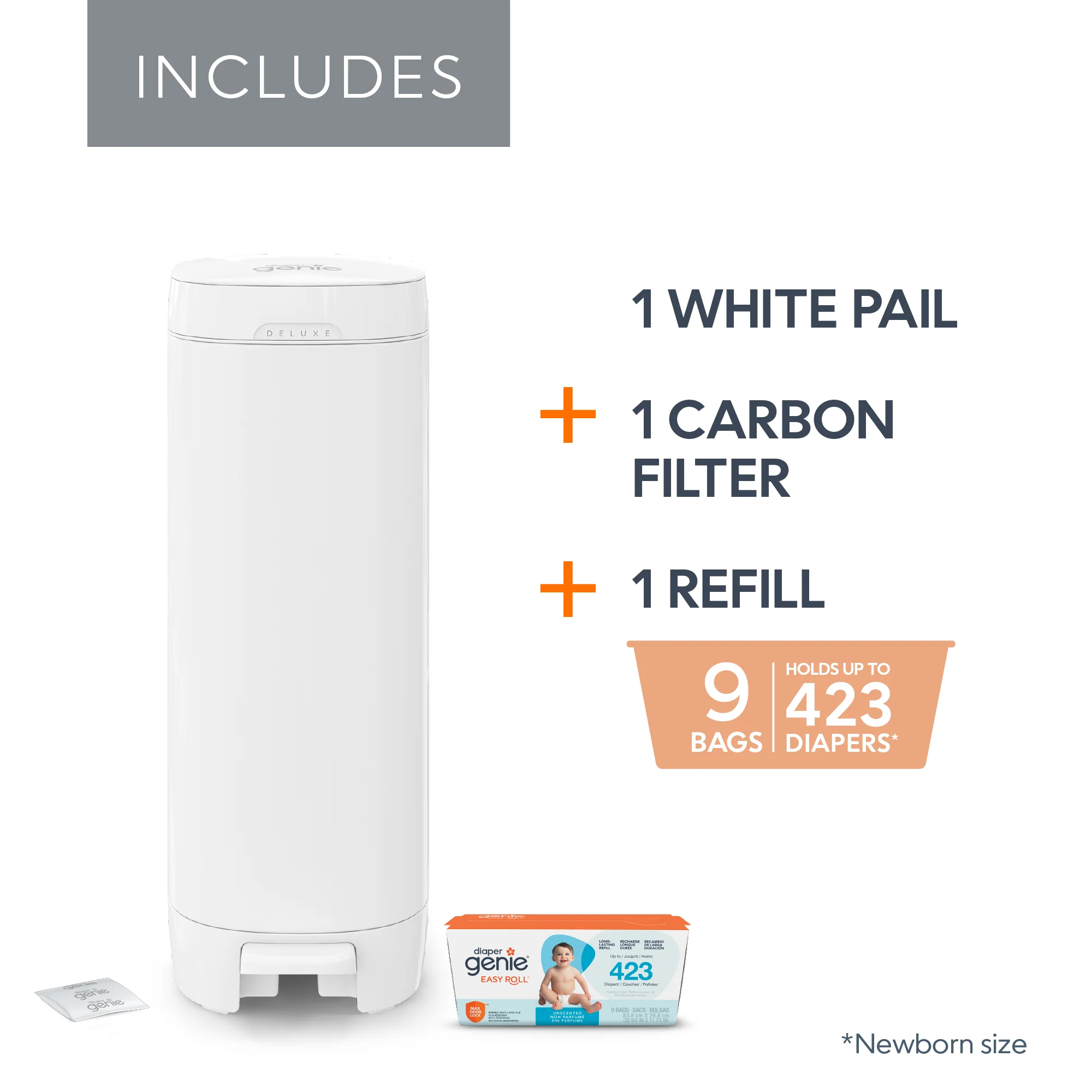 Diaper Genie® Deluxe Pail - Image 6