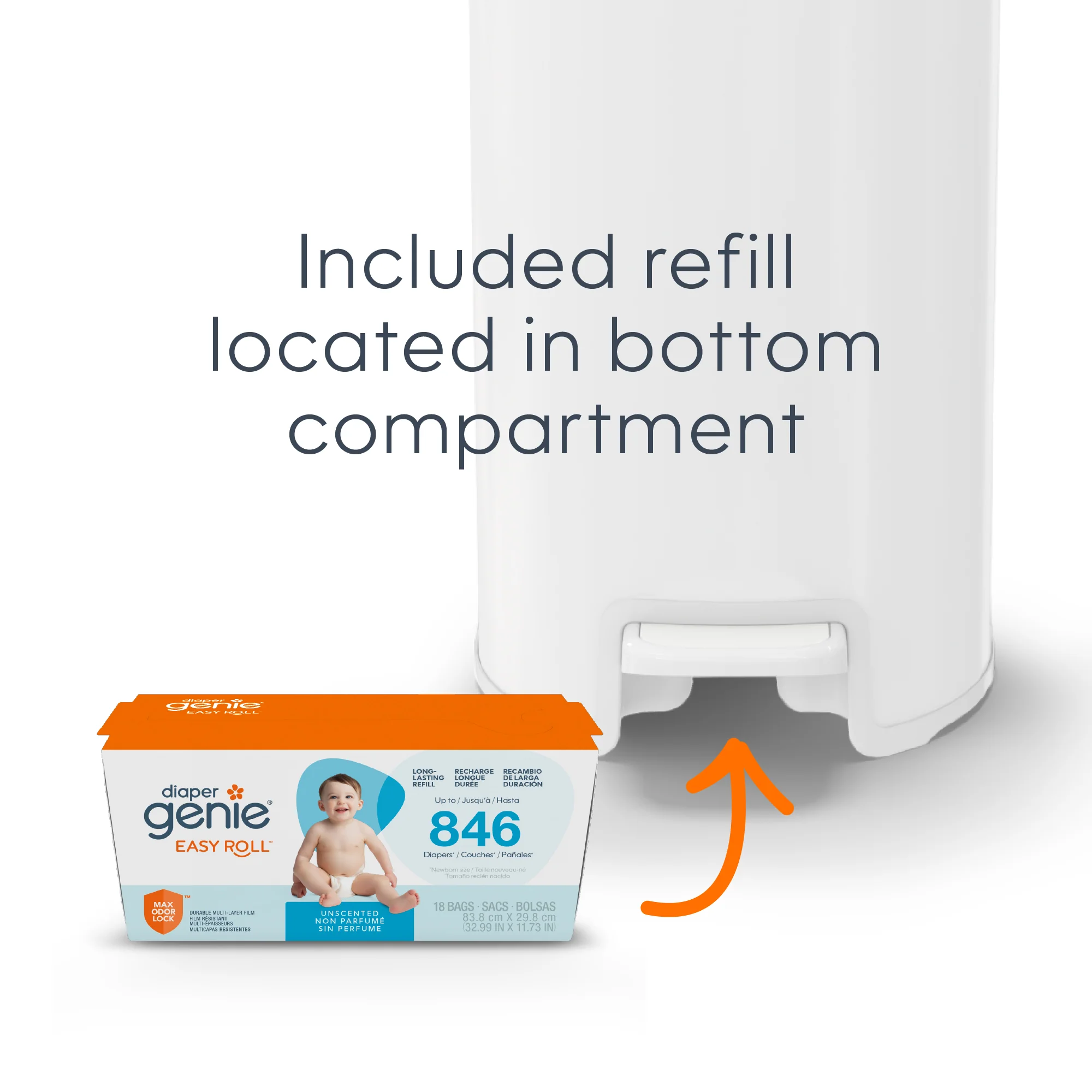 Diaper Genie® Platinum Pail - Image 12