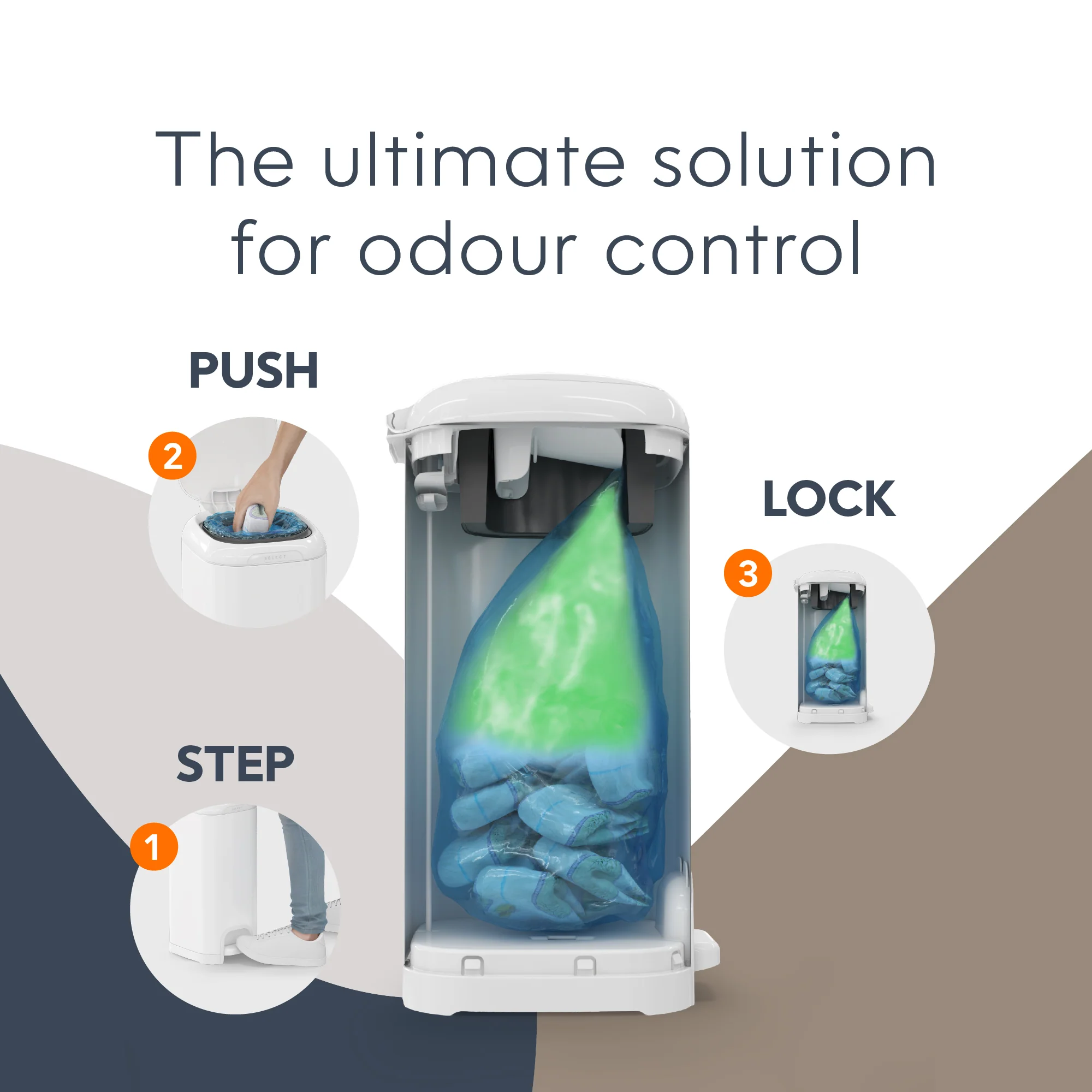 Diaper Genie® Select Nappy Bin System - Image 12