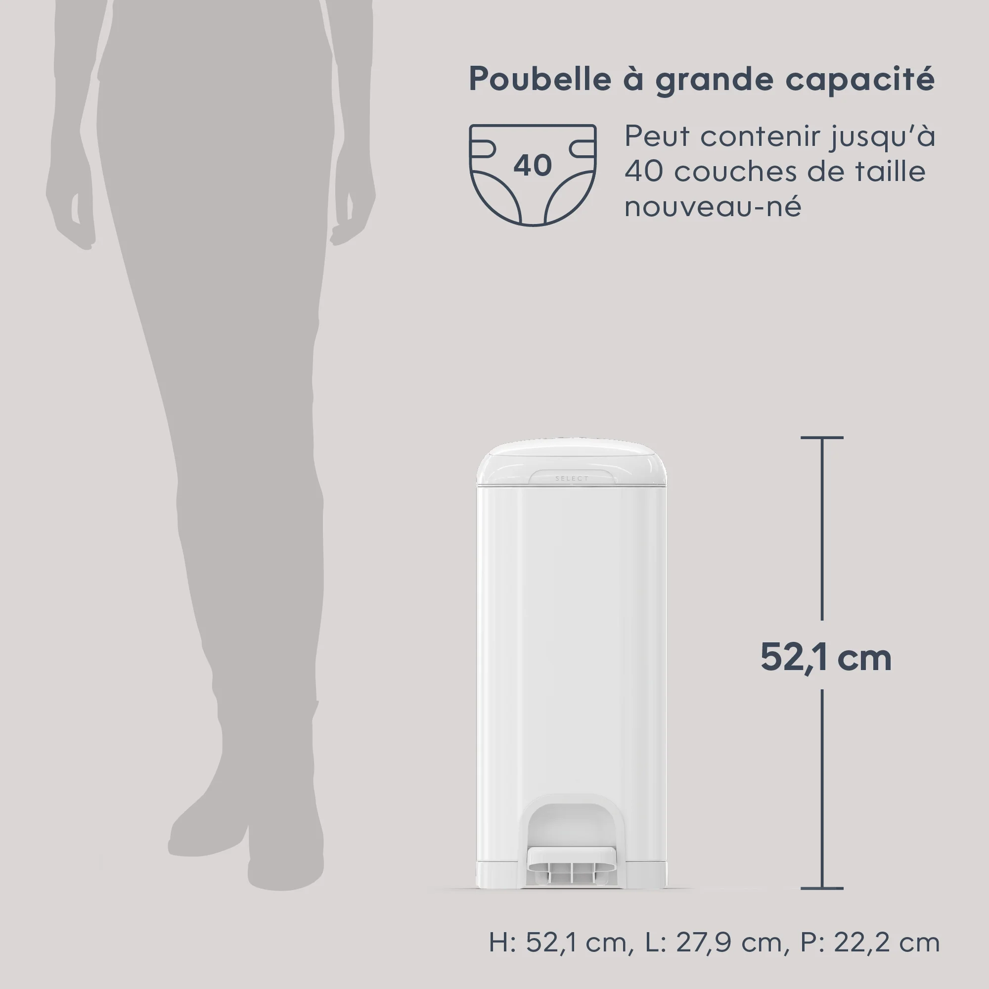 Diaper Genie® Select Nappy Bin System - Image 32