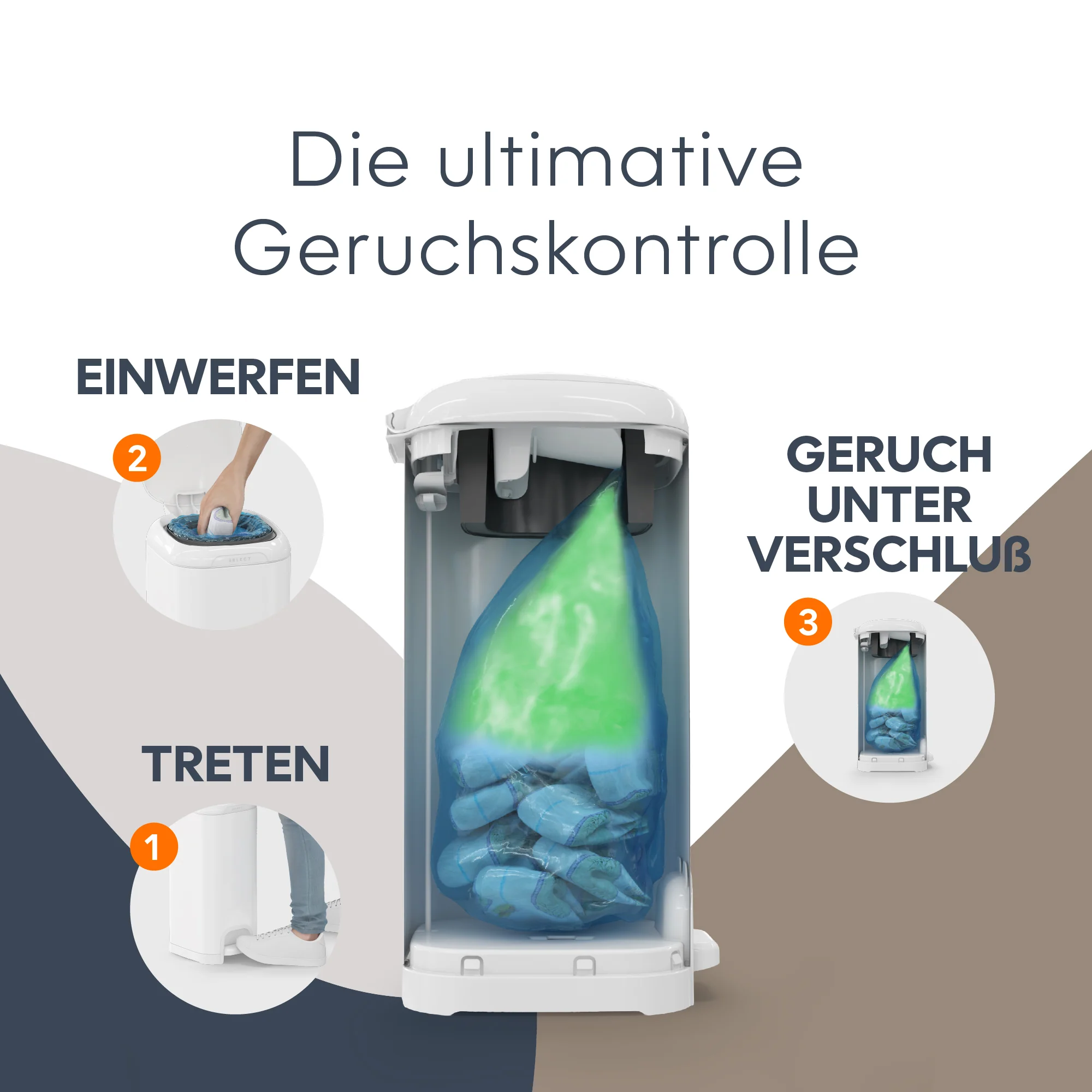 Diaper Genie® Select Nappy Bin System - Image 48