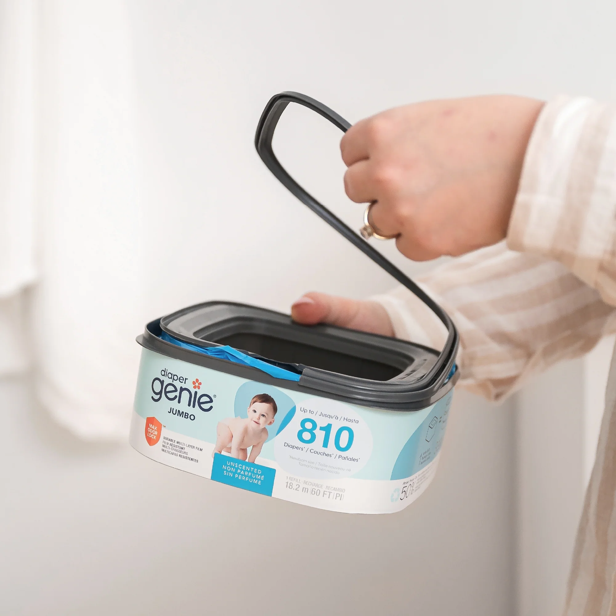 Diaper Genie® Jumbo Square Pail Refill - Image 11