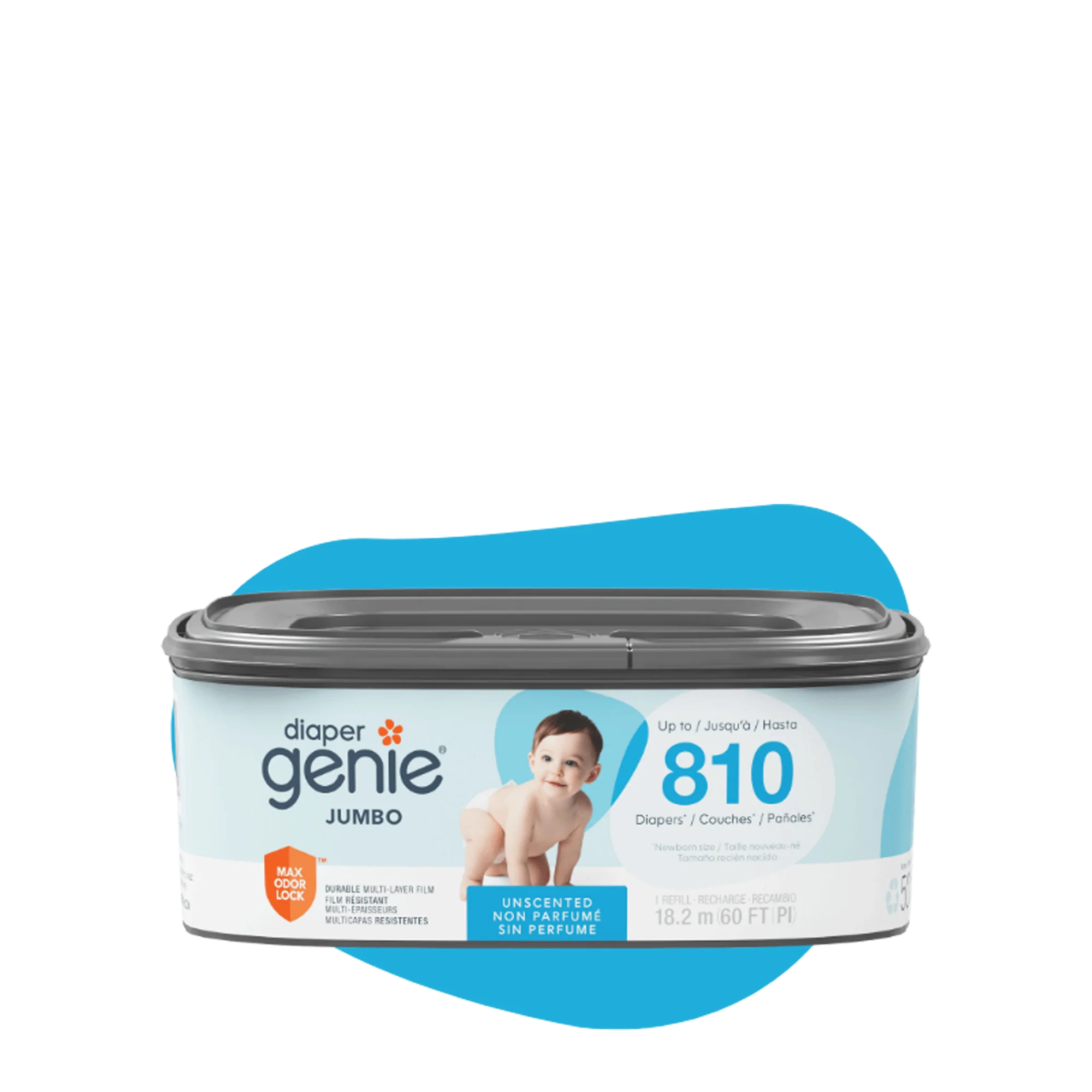 Diaper Genie® Jumbo Square Pail Refill - Image 27